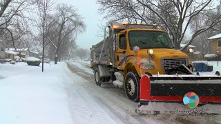 Snow Plowing- Hanover Park Public Works Department