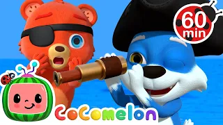 Fun Pirate Antics with Animals! | Animals for Kids | Funny Cartoons | Learn about Animals