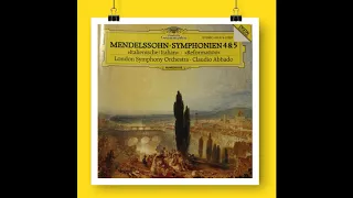 Mendelssohn Symphony nr 4 A major,op 90 "Italian" Claudio Abbado