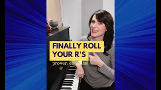 How to roll/trill your r's - an exercise that works!