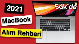 5dk da 2021 MACBOOK SATIN ALMA REHBERİ - Hangi Macbook Alınır?