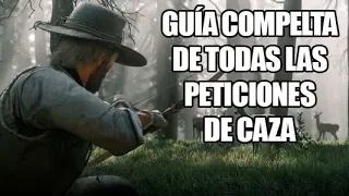 Red Dead Redemption 2 – Guía para completar todas las PETICIONES DE CAZA fácilmente