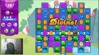 Candy Crush Saga Level 7410 - Sugar Stars, 19 Moves Completed, No Boosters