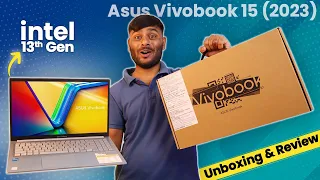 Asus Vivobook 15 (2023) intel 13th Gen⚡Complete Review With Unboxing, Benchmarks, Gameplay