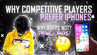 WHY COMPETITIVE PLAYER PREFER IPHONE | WHY 90 FPS NOT ? | IPHONE OR ANDROID FOR COMPETITIVE | ROG 5?