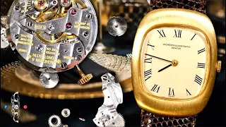 Repairing a Vacheron Constantin Dress Watch Full Gold !!!