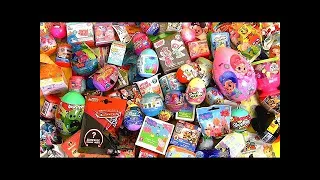 85 Toy Surprise eggs, Slime, Kinder egg, TROLLS, My Little Pony, Peppa pig