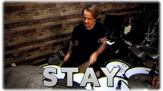 STAY - THE KID LAROI, JUSTIN BIEBER | DRUMFACEJAMES