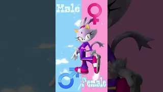 Sonic Gender Swap edit ❤️ | Sonic Cambio De Género ❤️ (part-2)