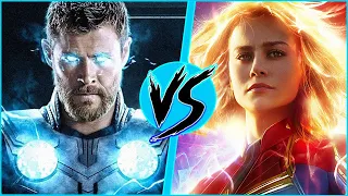 Thor VS Captain Marvel | MCU | Marvel Comics | BATTLE ARENA | What If...? | DanCo