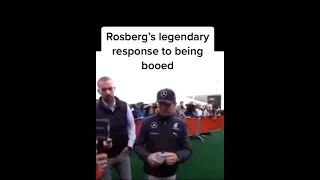 Nico Rosberg legendary response to being booed by British Fans. F1! Credit: F1 Wolf