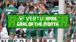 Vertu Motors Goal Of The Month | April