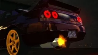 GTA 4 - Drifting To The Car Wash - Nissan Skyline R33