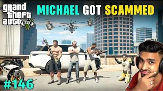 TRAVOR SCAMMED WITH MICHAEL | TECHNO GAMERZ GTA 5 #146 EPISODE | GTA V GAMEPLAY #146 | TECHNO GAMERZ