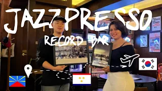 My first photography selling by a Jazz bar in South Korea - unboxing & concert #artistlife