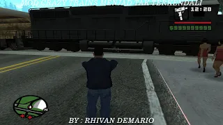 Mod Crazy Trains Membuat semua Menjadi tak terkendali Di GTA SA!!!