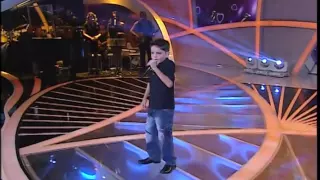 Programa Raul Gil - Alexandre Nunes (Esse Cara Sou Eu) - Jovens Talentos Kids 2013 - #JT2013