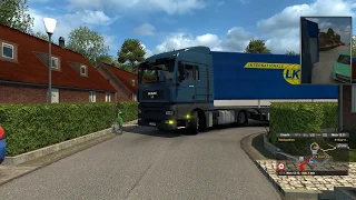 ETS2 tight place for unloading 1.27