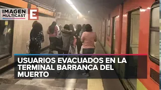 Otro hecho atípico en el Metro: Cortocircuito en la Línea 7 que deja intoxicados por humo