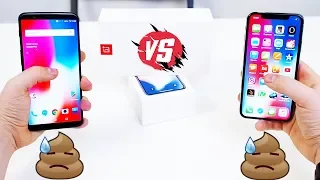 iPhone X vs OnePlus 5T - Шо то, шо это ХУ*НЯ. Стоит ли просирать 75 000 РУБЛЕЙ???