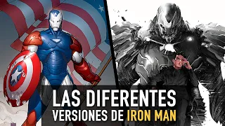 Las diferentes versiones de Iron Man