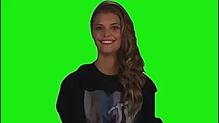 Nina Agdal “I gave head in a football stadium full of people once” green screen