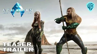 AQUAMAN 2: The Lost Kingdom – Teaser Trailer (2023) Jason Momoa Movie | Warner Bros Movie