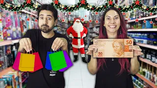 REAÇÃO DA NOSSA FAMÍLIA RECEBENDO OS PIORES PRESENTES DE NATAL | Gabriel e Shirley 2.0