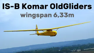 IS-B Komar OldGliders | 6,33m giant scale RC glider | 4K | Hat 2023