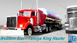 TAMIYA KING HAULER - RC WESTERN STAR TANK TRAILER TRUCK