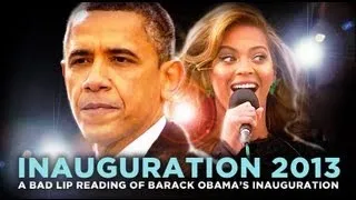 "Inauguration 2013: A Bad Lip Reading: — A Bad Lip Reading of Barack Obama's Inauguration