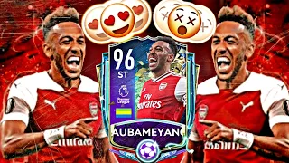 ريفيو كامل عن اوباميانج نسخة ال96((سلسلة تجربة اللاعبين))افضلSTبلدوري الانجليزي😱//FIFA MOBILE 20