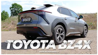 Toyota bZ4X: kai vis kažko pritrūksta