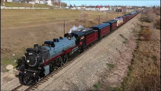 Canadian Pacific 2816 Test Run - Red Deer/Leduc Subs - 2023.10.17-18