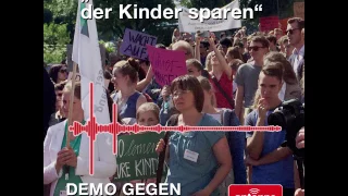 Demo für die Zukunft der Kinder