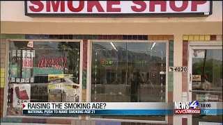 Push to raise smoking age to 21