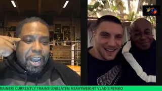 JAMES ALI BASHIR WITH VLAD SIRENKO TALK HEAVYWEIGHT BOXING ON BWTM SPORTS GAMING