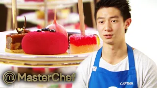 Reynold Poernomo Captaincy on 100 Guests Pastries  | MasterChef Australia