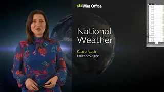 19/04/23 – Crisp, Bright Start – Evening Weather Forecast UK – Met Office Weather