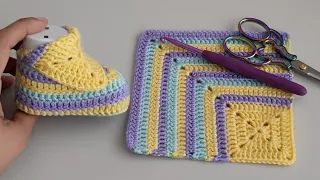 Crafting the Cutest Baby Shoes? Unveiling the Secret of the Granny Square Baby Booties Pattern!