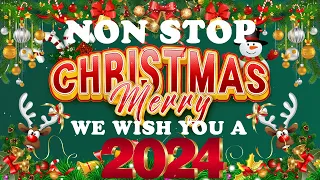 Non Stop Christmas Songs Medley 2024 🎅🏼🎄Top 100 Christmas Nonstop Songs 2024