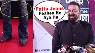 Sanjay Dutt's Funny Moments With Media Reporter At HT Style Awards 2018