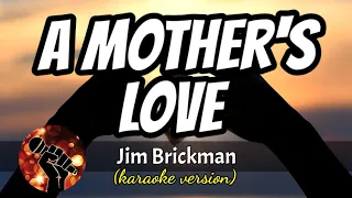A MOTHER'S LOVE - JIM BRICKMAN (karaoke version)