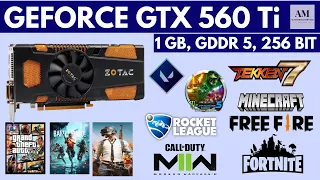 ZOTAC GEFORCE GTX 560 Ti [ 1GB, GDDR5 256 BIT ] [ GAMEPLAY 2023, BENCHMARK ]