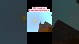 GTA 4 but the cars are on super speed 😂 (.rockstarmedia/TT) #shorts