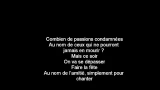 François Valéry - Aimons nous vivants (paroles)