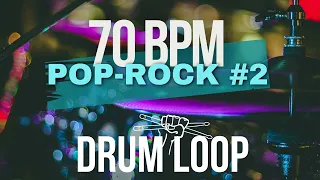 POP ROCK#2 Drum Loop [70bpm] Beat Groove