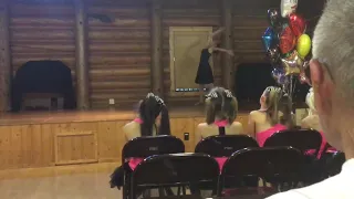 Jasmine Clarke dance~hold on- recital