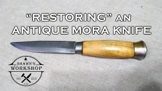 "Restoring" an Antique Mora knife