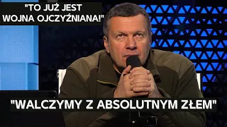 Rosyjski propagandysta w amoku nazywa Zachód "diabłami" oraz kreuje maniakalną wizję rzeczywistości